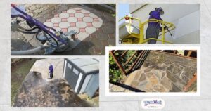 Професионално почистване с Power Washing за хотели